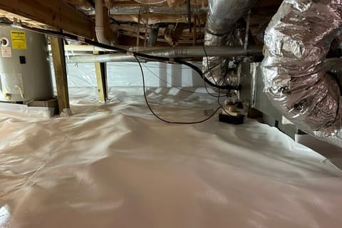 Crawl Space Repair — a real Crawl Daddy Experts job